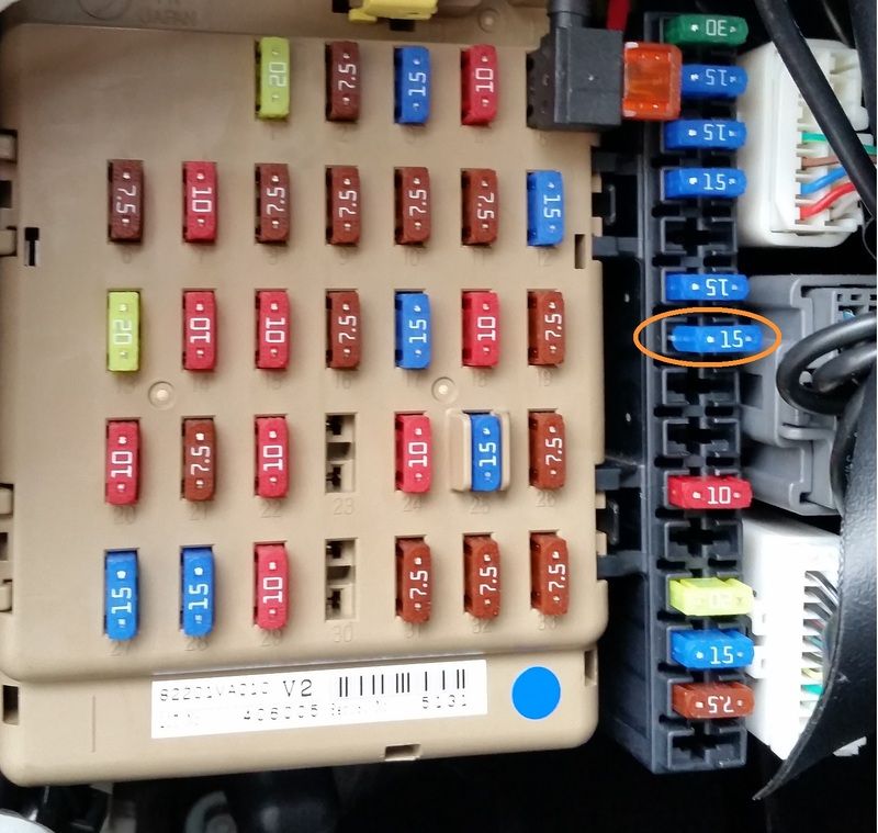 2015 STi O2 sensor heater fuse location IW STi Forum